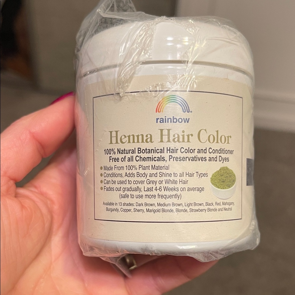 Rainbow Henna Hair Color - Natural Botanical
